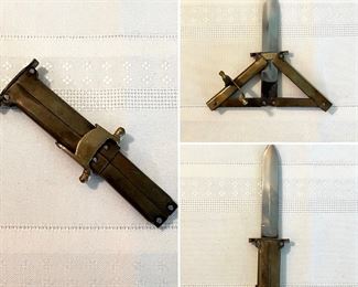 Vintage pantographic knife