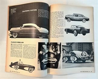 Motor Trend ‘The Top Cars of ‘55’ magazine featuring the very cool Flajole Forerunner