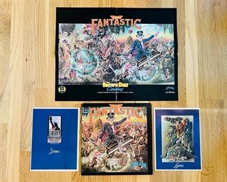 Vintage vinyl records