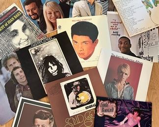 Vintage vinyl records