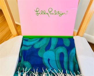 Lilly Pulitzer shawl