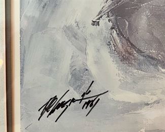 DeGrazia hand signed print from 1981