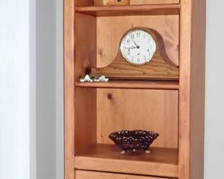 PINE TALL STORAGE CABINET