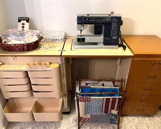 Vintage Horne Co. sewing cabinet, Gernany