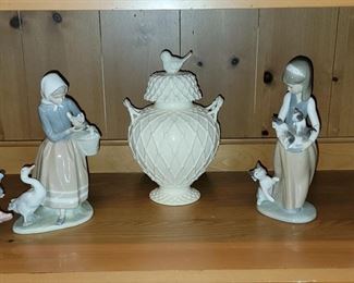 Lladro figurines.