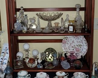 Collectible antique and vintage perfume bottles