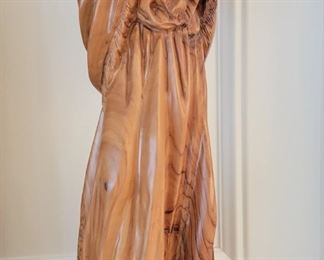 Large hand carved Olive Wood figure