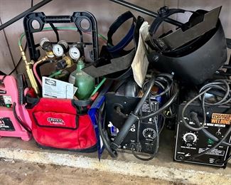 HARRIS CUTTING TORCH, 2 WELDERS