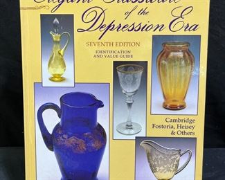Elegant Glassware of the Depression Era Book