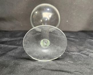 4 Tiffin Franciscan Blown Hollow Stem Champagne