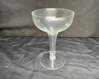 3 Tiffin Franciscan Blown Hollow Stem Champagne