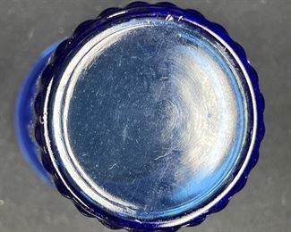 4 Blue Aurora Tumblers by Hazel Atlas