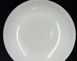 Vtg Fenton Emerald Crest Planter with Saucer