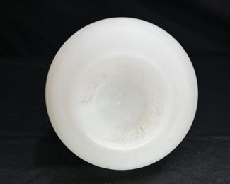 Burmese Pink to White Satin Ewer - Uranium!