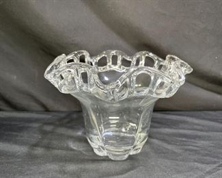Duncan Miller Murano Ruffle Lace Fruit Bowl
