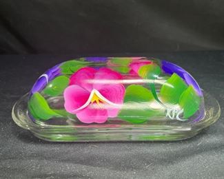 Hand Painted Kitchen Set signed by KPC