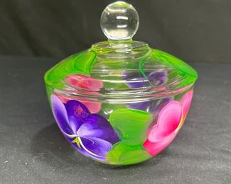 Hand Painted Kitchen Set signed by K Pall