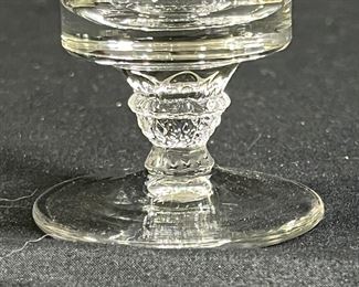 Heisey Plantation Pineapple Footed Ice Tea Tumbler