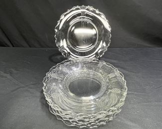 8 Heisey Plantation Pineapple Salad Plates
