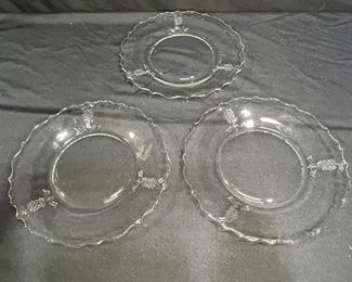 8 Heisey Plantation Pineapple Salad Plates