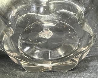 VTG Duncan miller Canterbury Clear Bridal Basket