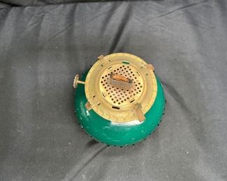 VTG Green Lamplight Farms Oil Lamp