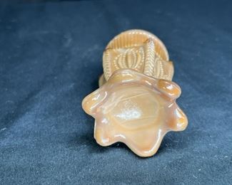 ATQ Greenwood Chocolate Slag Glass Toothpick