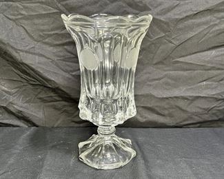 Fostoria Coin Glass Large Vase