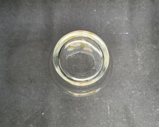 7 VTG Libbey Handpainted Daisy Juice Glasses