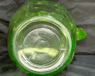 Anchor Hocking Princes Uranium Water Pitcher