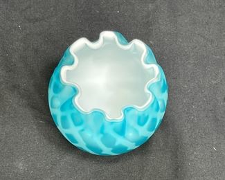 MOP Satin Quilted Rose Bowl