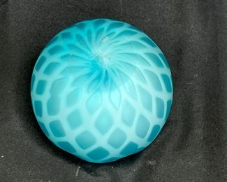 MOP Satin Quilted Rose Bowl