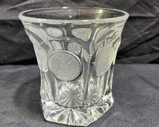 VTG Fostoria Coin Glass Tumblers, Goblets, & more