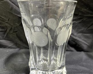 8 Coin Glass Tumblers & water Glasses