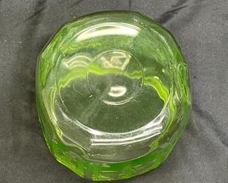 Anchor Hocking Princess Uranium Biscuit Jar