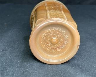 2 Joe St. Clair Chocolate Slag Holly Bead Tumblers