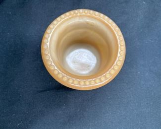 Joe St. Clair Chocolate Slag Holly Bead Toothpick