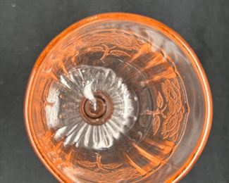 Anchor Hocking Mayfair Pink 3oz Goblet