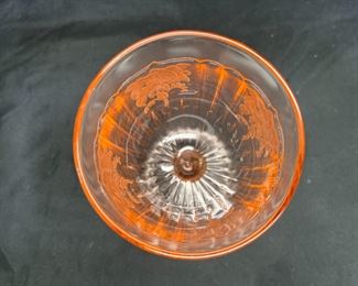 Anchor Hocking Mayfair Pink 3oz Goblet