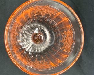 Anchor Hocking Mayfair Pink 3oz Goblet