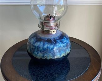 Pottery Glaze Glazed Oil Lamp