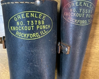 Greenlee 735 & 737 Knockout Punch Set