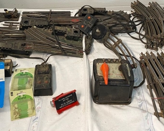 Lionel Train Track, Switches, Transformers
