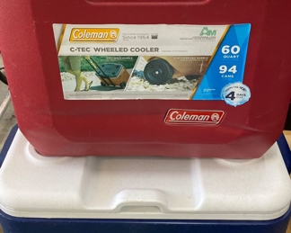 Coleman Wheeled & Extreme Coolers
