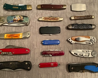 Collection of Pocket Knives