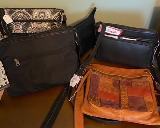 Purses (some NWT new w/ tags) The Sak, SakRoots, Fossil, ili New York