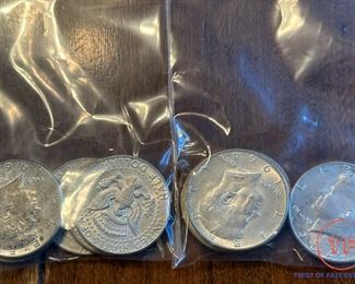 1964 SILVER Kennedy Half Dollars