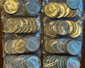 40% SILVER Kennedy Half Dollars