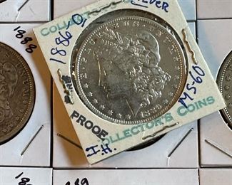 Morgan SILVER Dollars