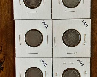 Liberty Head "V" Nickels